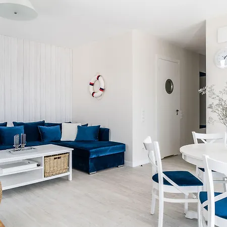 Apartament Blue Marina - Premium Na Luskusowym Zamknietym Osiedlu Okrzei By Lion Sopot