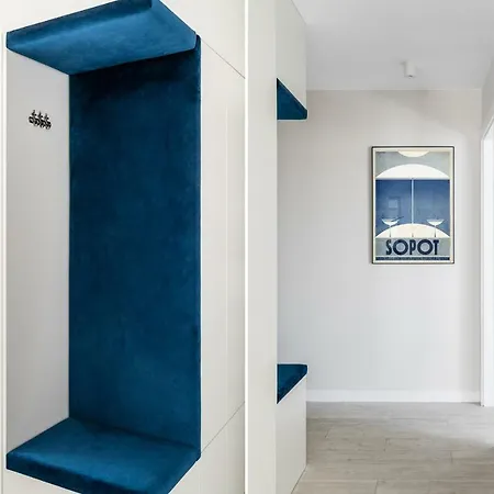 Apartament Blue Marina - Premium Na Luskusowym Zamknietym Osiedlu Okrzei By Lion