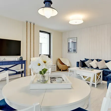 Blue Marina - Premium Na Luskusowym Zamknietym Osiedlu Okrzei By Lion Apartament Sopot