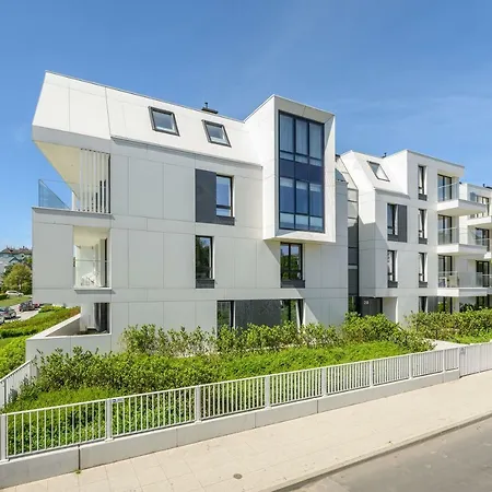 Apartament Blue Marina - Premium Na Luskusowym Zamknietym Osiedlu Okrzei By Lion *