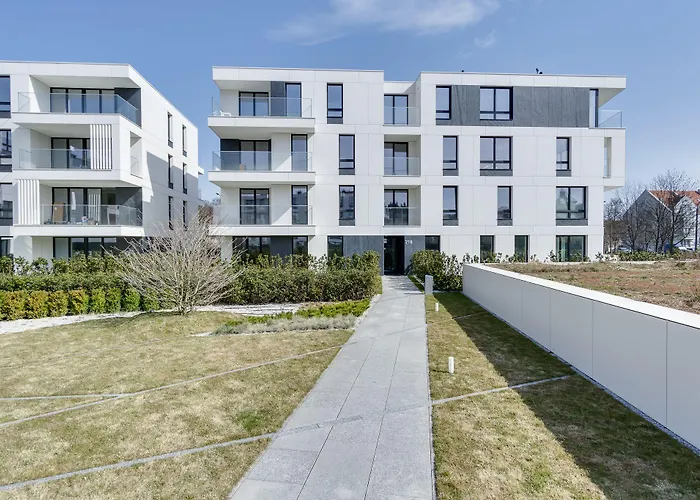 Blue Marina - Premium apartament na luskusowym zamknietym osiedlu OKRZEI by Lion Apartments Sopot * Sopot