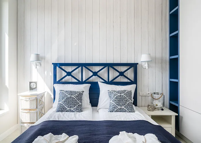 Blue Marina - Premium Na Luskusowym Zamknietym Osiedlu Okrzei By Lion Lägenhet *