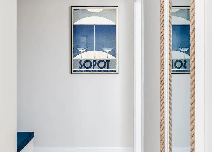 Blue Marina - Premium apartament na luskusowym zamknietym osiedlu OKRZEI by Lion Apartments Sopot * Sopot