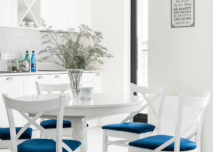 Apartament Blue Marina - Premium apartament na luskusowym zamknietym osiedlu OKRZEI by Lion Apartments Sopot *