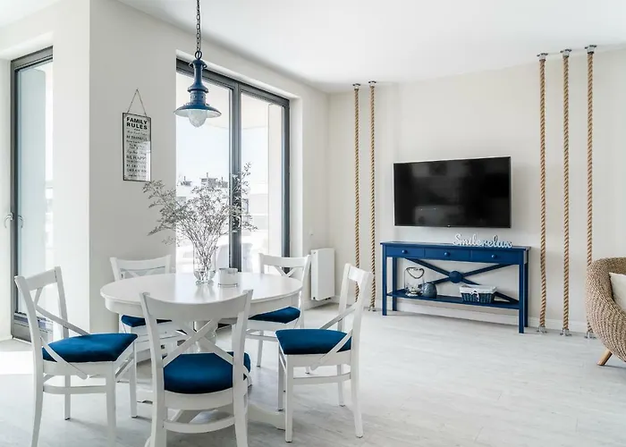 Blue Marina - Premium apartament na luskusowym zamknietym osiedlu OKRZEI by Lion Apartments Sopot Apartament Sopot