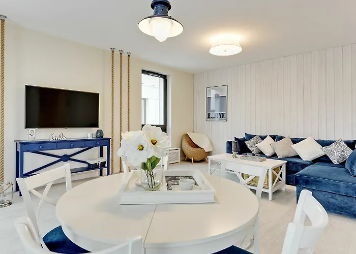Blue Marina - Premium apartament na luskusowym zamknietym osiedlu OKRZEI by Lion Apartments Sopot Apartament Sopot