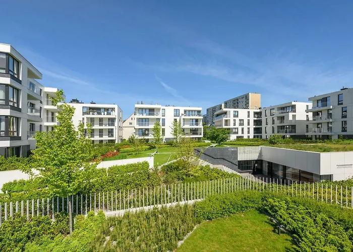 Blue Marina - Premium apartament na luskusowym zamknietym osiedlu OKRZEI by Lion Apartments Sopot * Sopot
